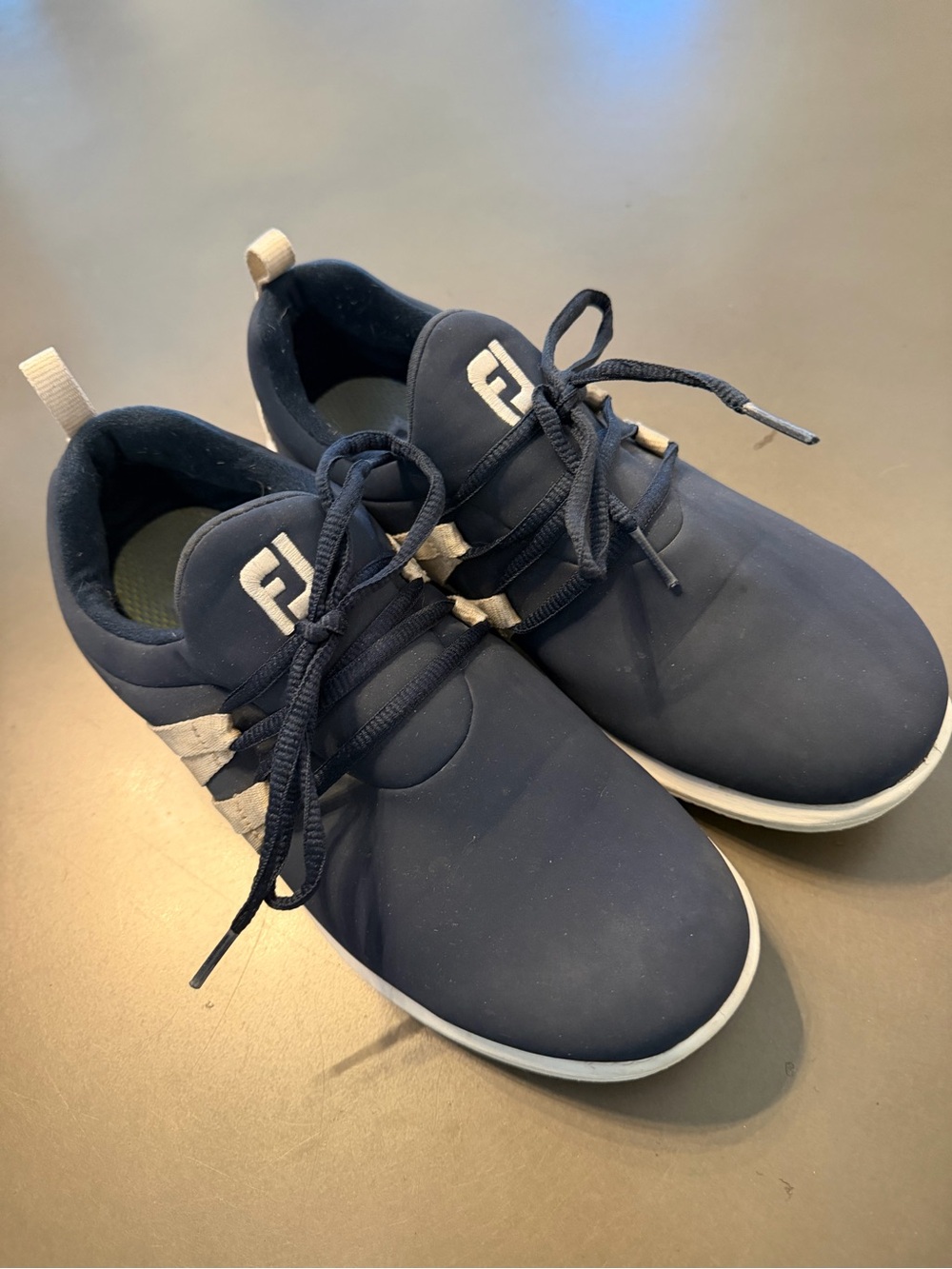 FootJoy Women’s Navy and White Athletic Golf Shoes Size 8M
